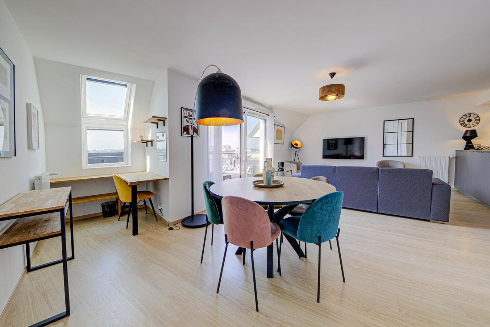 Апартаменты Le Maginot, T4 De Standing, Terrasse Et Parking Ренн Экстерьер фото