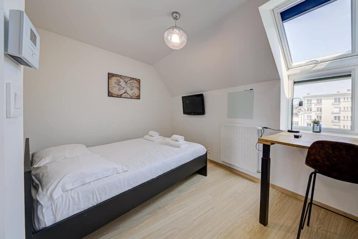 Апартаменты Le Maginot, T4 De Standing, Terrasse Et Parking Ренн Экстерьер фото