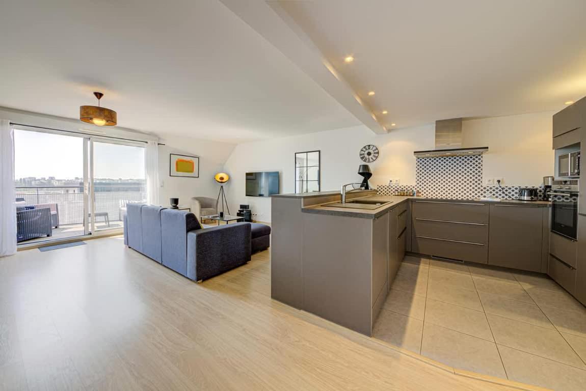 Апартаменты Le Maginot, T4 De Standing, Terrasse Et Parking Ренн Экстерьер фото