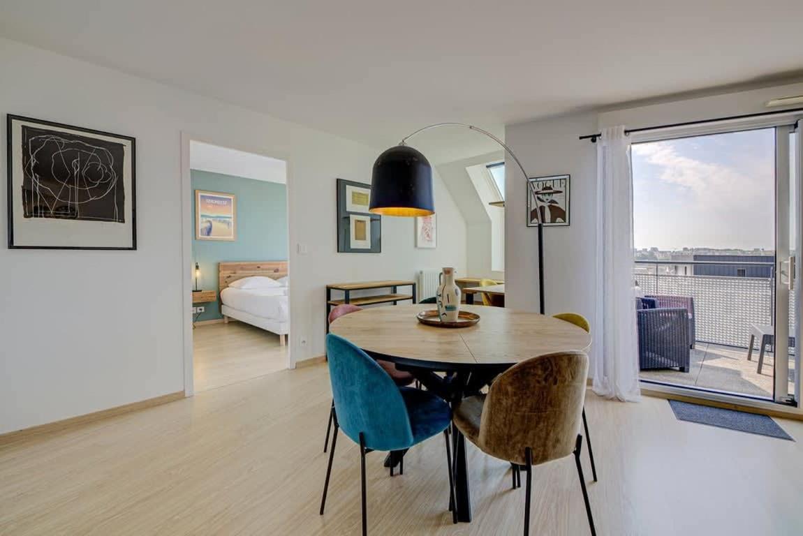 Апартаменты Le Maginot, T4 De Standing, Terrasse Et Parking Ренн Экстерьер фото