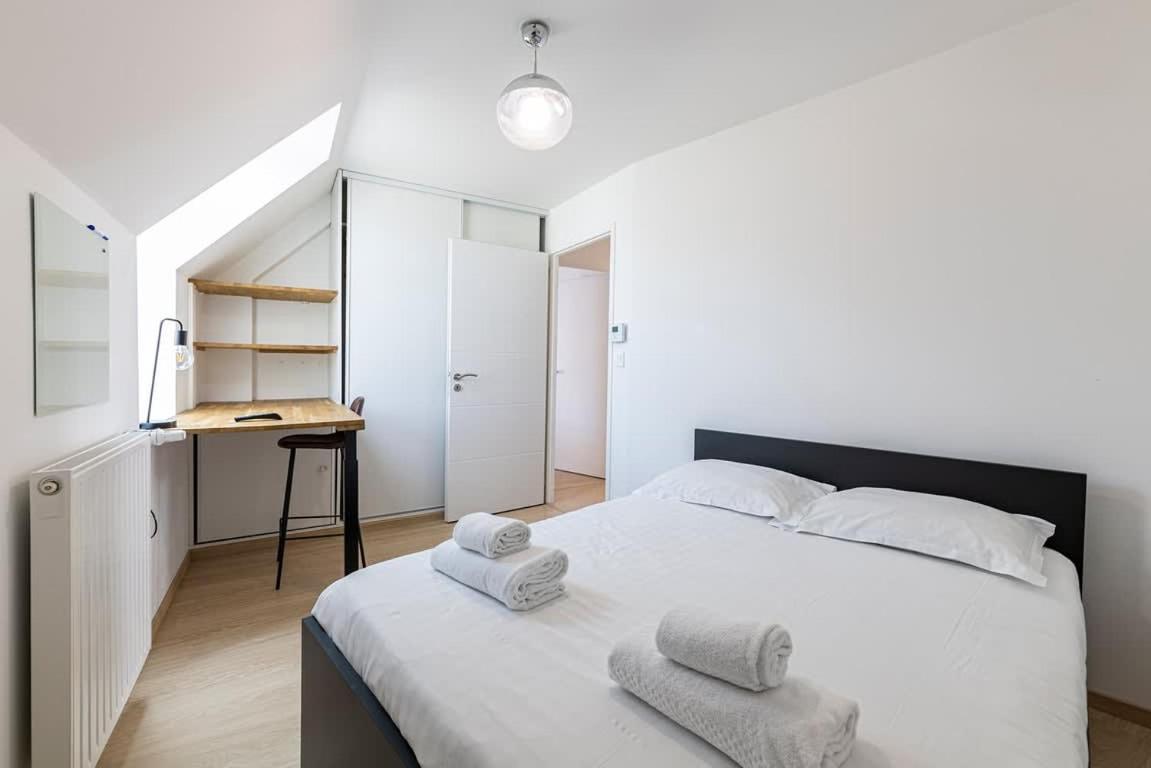 Апартаменты Le Maginot, T4 De Standing, Terrasse Et Parking Ренн Экстерьер фото